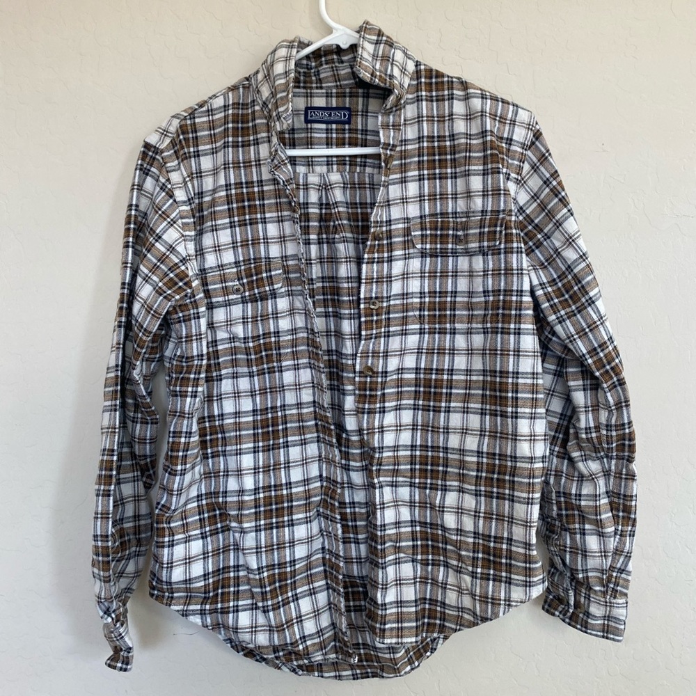 LANDS END flannel